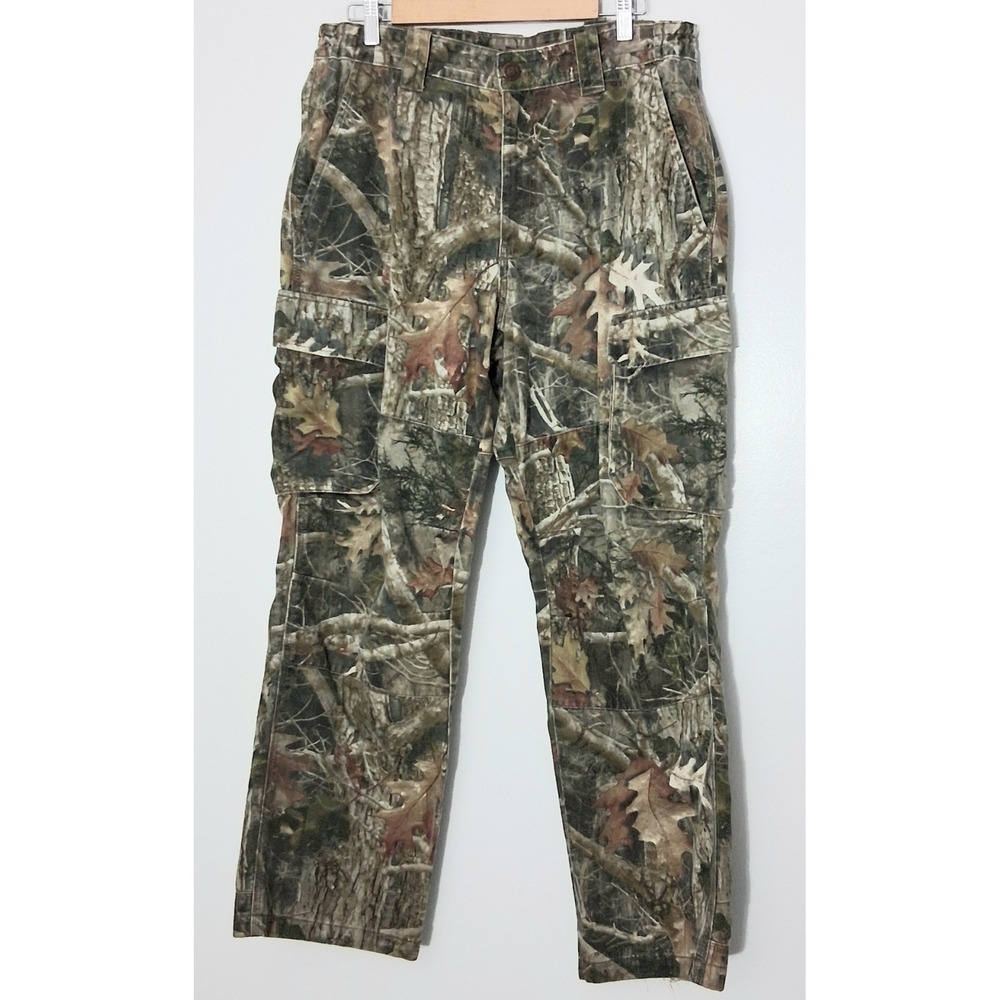 Redhead Pants Men's Size L  - 34x30 Silent Hide Camo Cargo Hunting Pre-owned